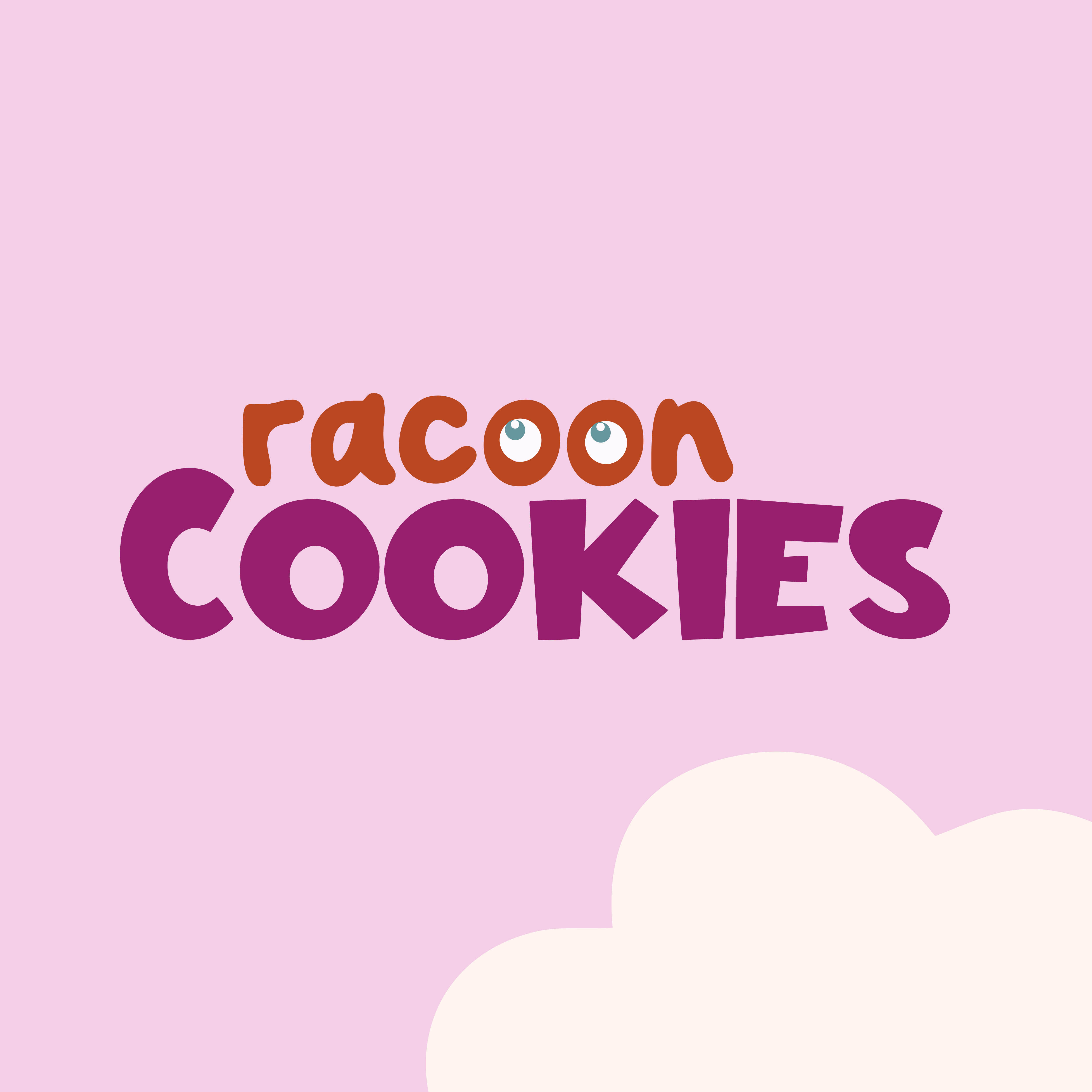 Racoon Cookies verpakkingsontwerp
