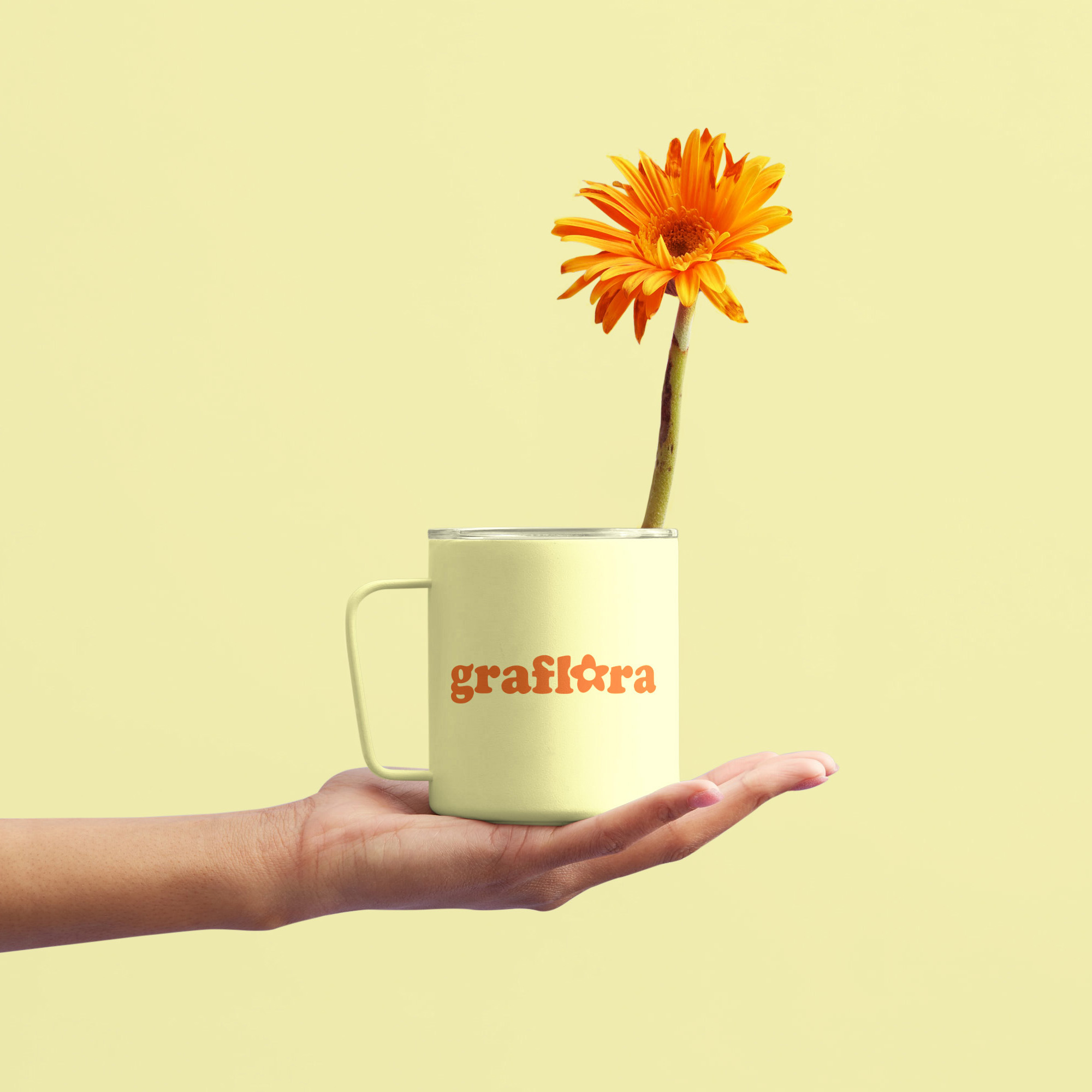 Graflora: bloemenmerk mok