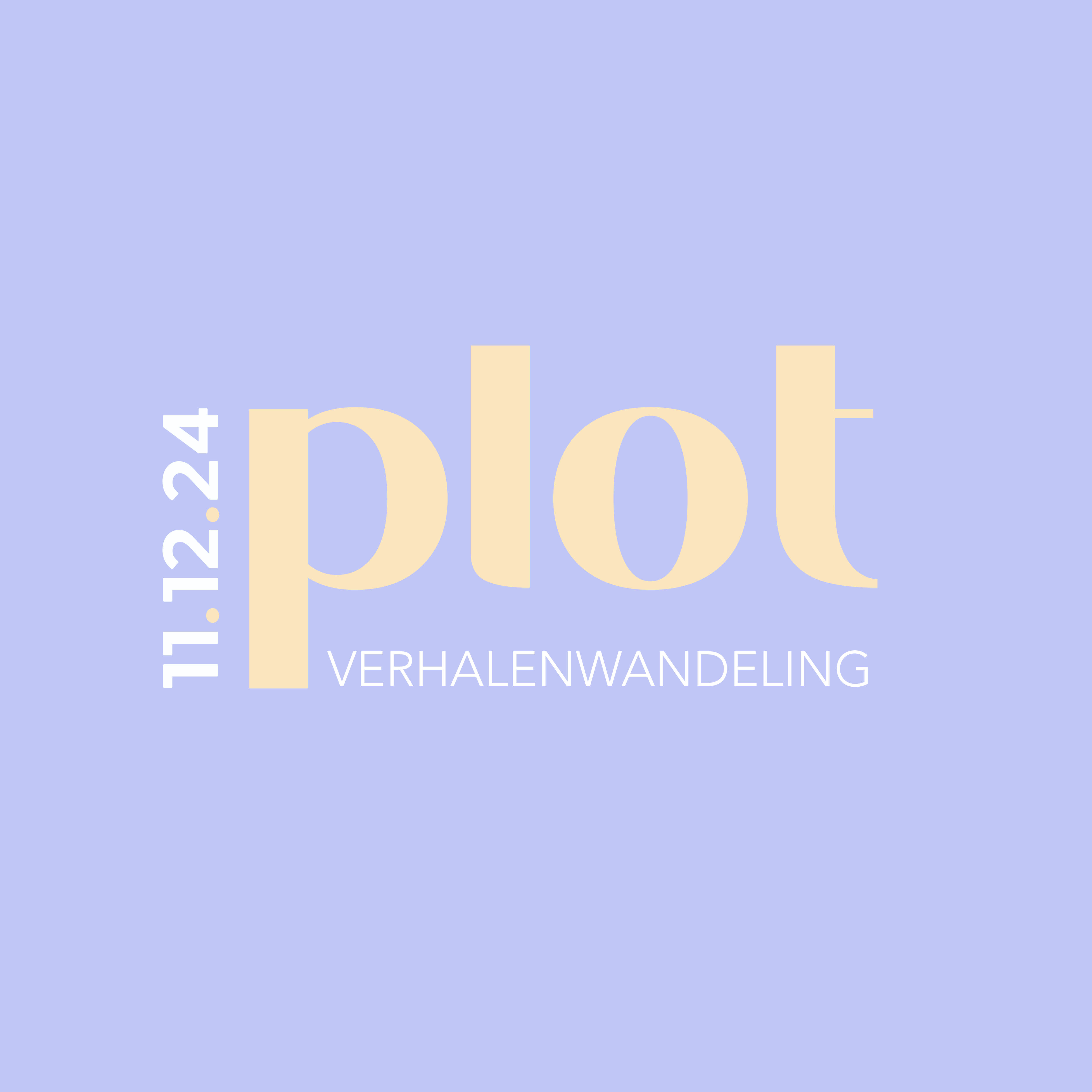 Plot verhalenwandeling campagnebeeld